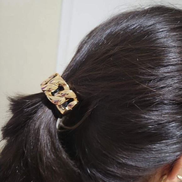 3pcs Gold hair tie ✨✨🔥🔥💖💖💖 New - Picture 6 of 6